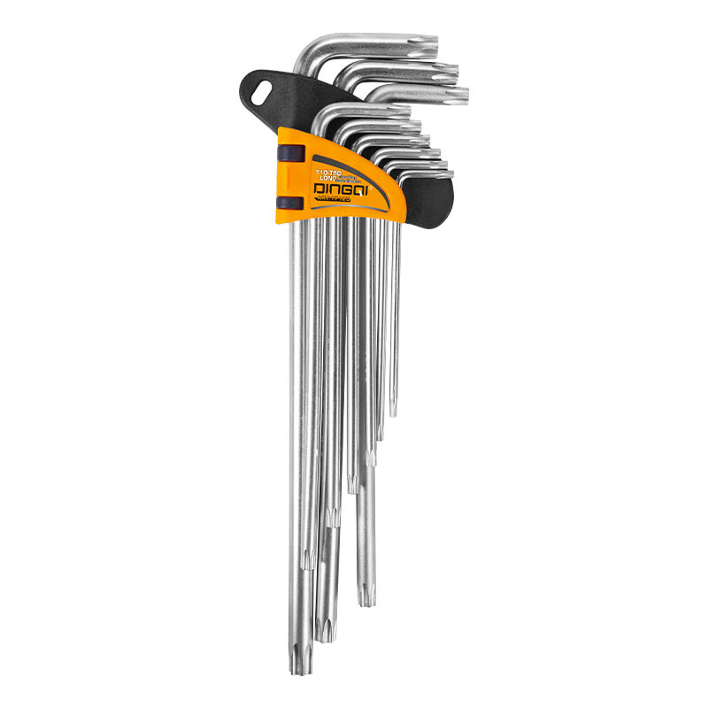 DINGQI LLAVE ALLEN TORX LARGAS JUEGO 9 PIEZAS Dingqi Llave Allen Torx Largas Juego 9 Piezas
