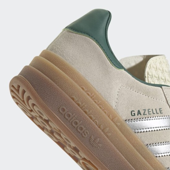 Championes Adidas Gazelle Bold Blanco