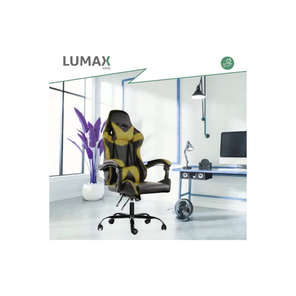 Silla Gamer Lumax Rom AMARILLO