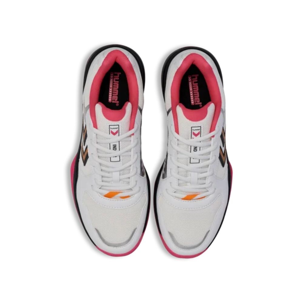 CALZADO DE HANDBALL ALL COURT BLANCO ROSADO