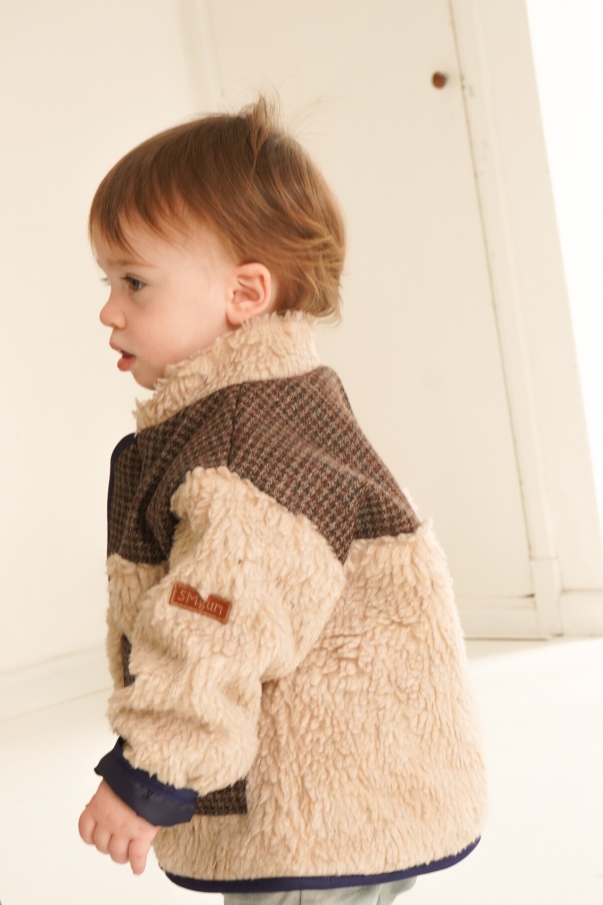 Hipica Jacket Gurí Crudo / Azul