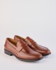 Mocasin Windsor Cuero / Suela Goma - Negro Whisky