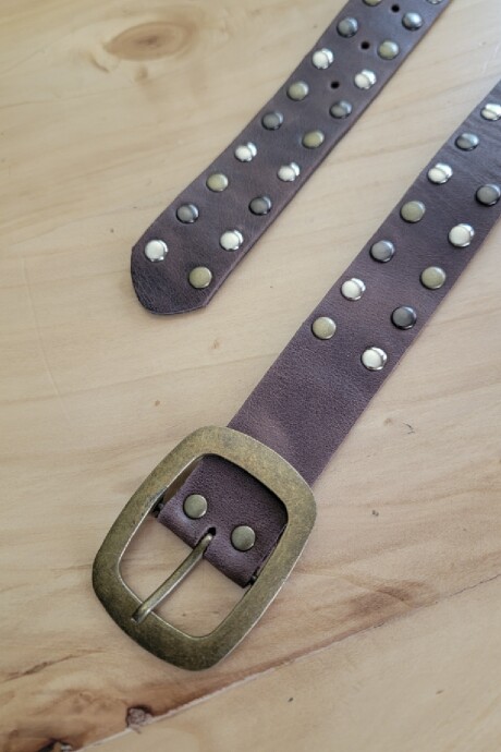 Cinto Snake Marron combinado