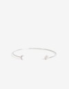 Pulseras Rígidas Cubic zirconia Pulsera Rígida Mystic - Plateado