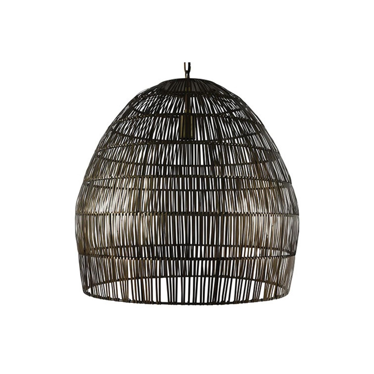 LÁMPARA - DE TECHO NEGRO METAL 786611 