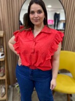 Blusa Nahiara Roja