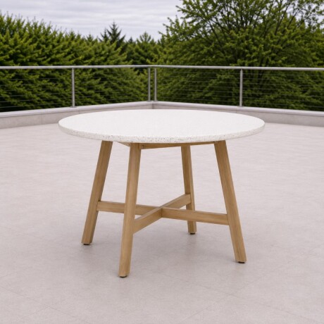 Talara Mesa De Comedor Redonda 120cm U