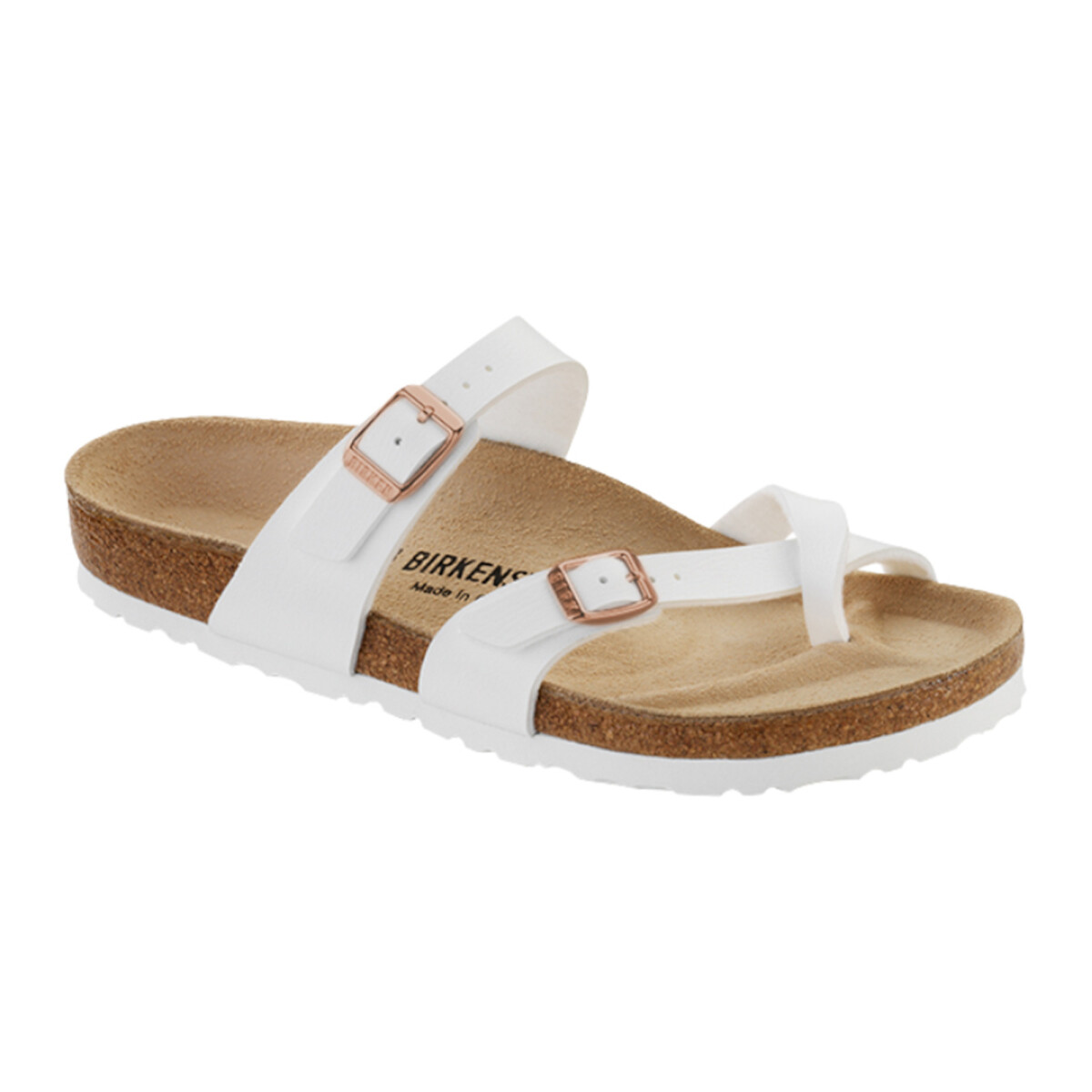 Sandalia Mayari Birko-Flor - Regular - Blanco 