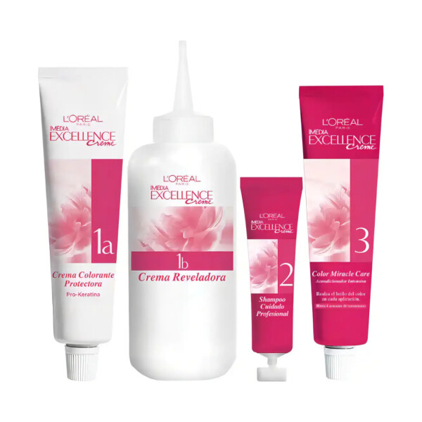 Tintura Excellence Crème 1 Negro - L'Oréal Tintura Excellence Crème 1 Negro - L'Oréal