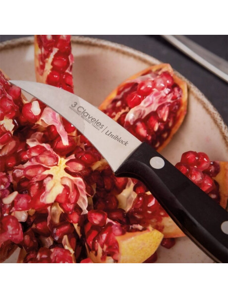 CUCHILLO MONDADOR 6CM MANGO NEGRO UNIBLOCK 3 CLAVELES CUCHILLO MONDADOR 6CM MANGO NEGRO UNIBLOCK 3 CLAVELES