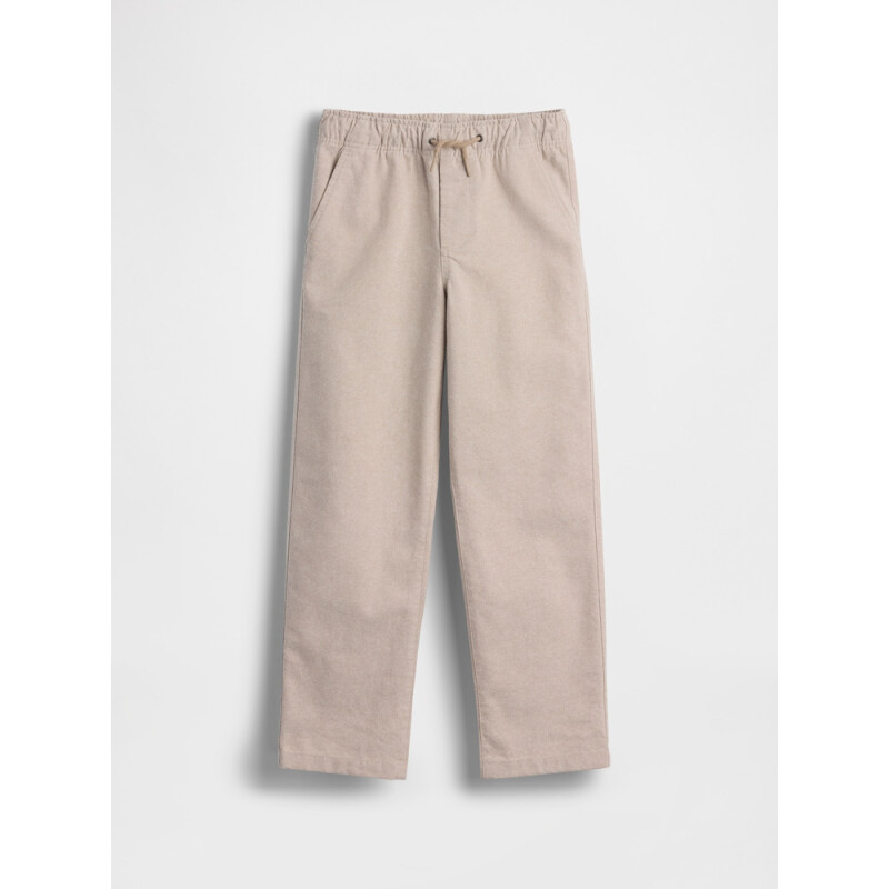 PO LINEN PANTS ICONIC KHAKI