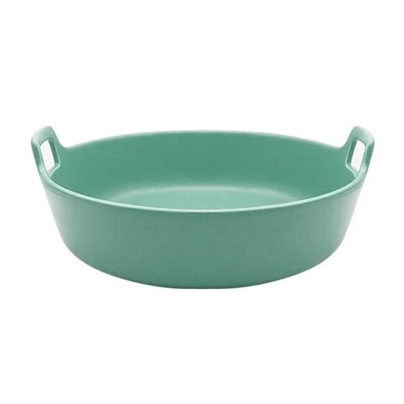Bowl C/Asas Cerámica Verde Mate BOWL C/ASAS CERAMICA VERDE MATE