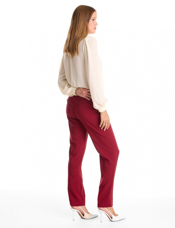 Pantalon Clasico BORDEAUX