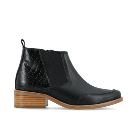 BOTA VENET - CUERO NORIDD NEGRO