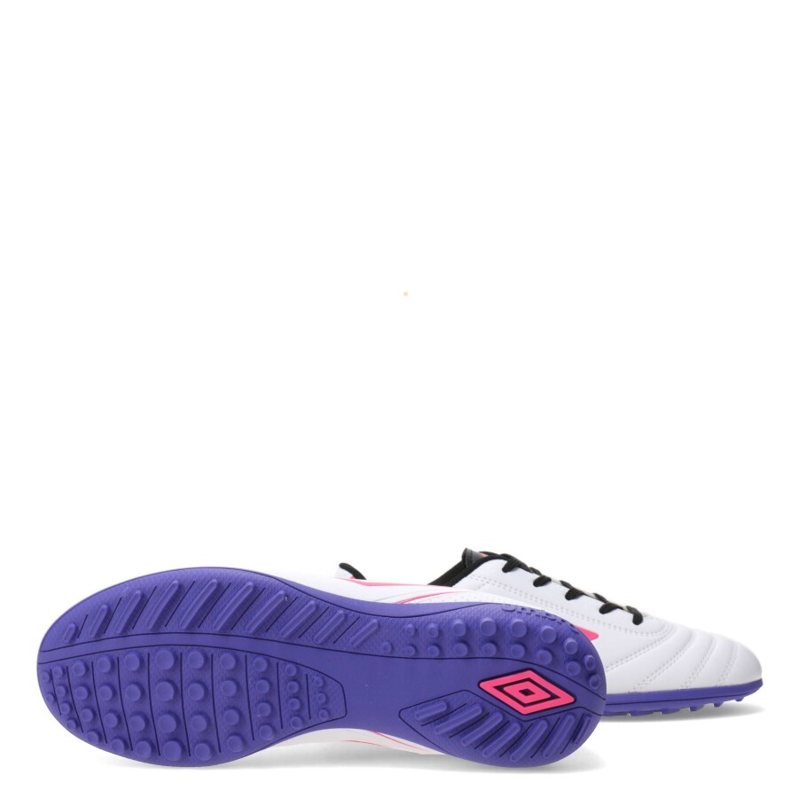 Championes de Niños Umbro Classico III TF Blanco - Rosado