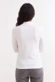 Remera m/l media polera BLANCO