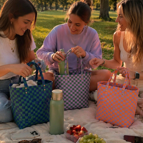 Bolso matera con asas - 26x24x10cm Naranja