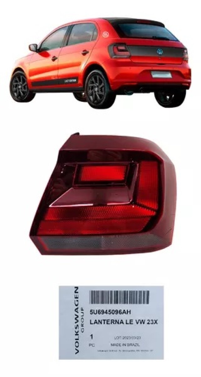 FARO TRASERO DERECHO GOL HATCH 23 