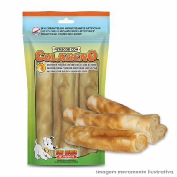 ROLL COLÁGENO MEDIUM DOG GOODS POLLO X4 100G ROLL COLÁGENO MEDIUM DOG GOODS POLLO X4 100G