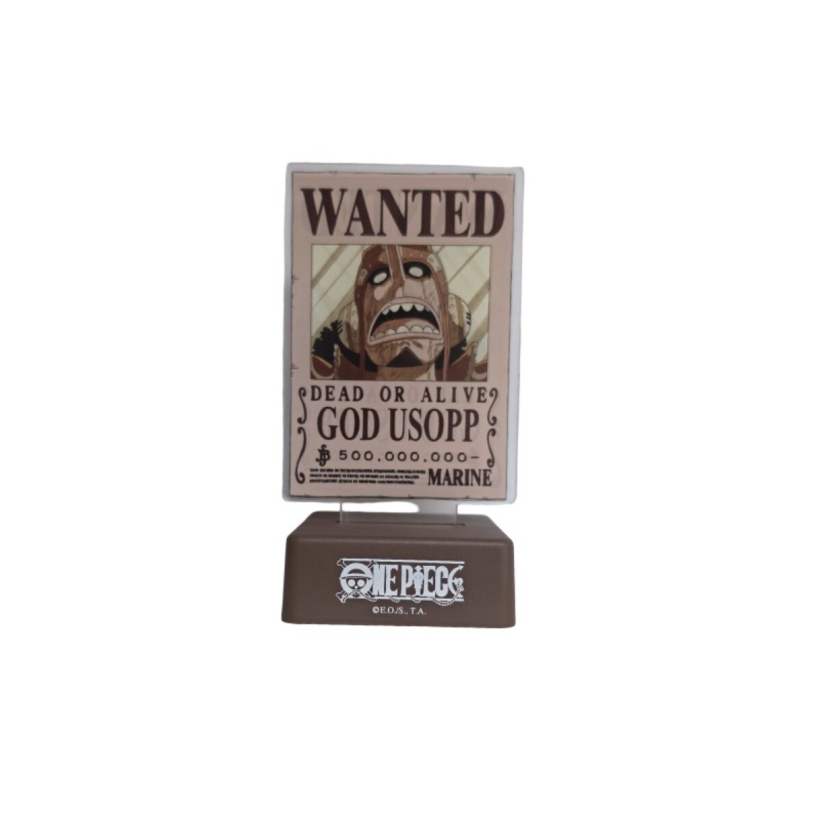 Cartel LED One piece - Usopp 