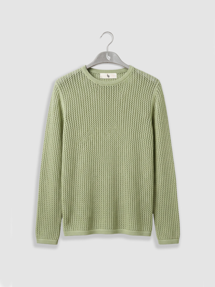 LONG SLEEVE KNITTED SHIRT 