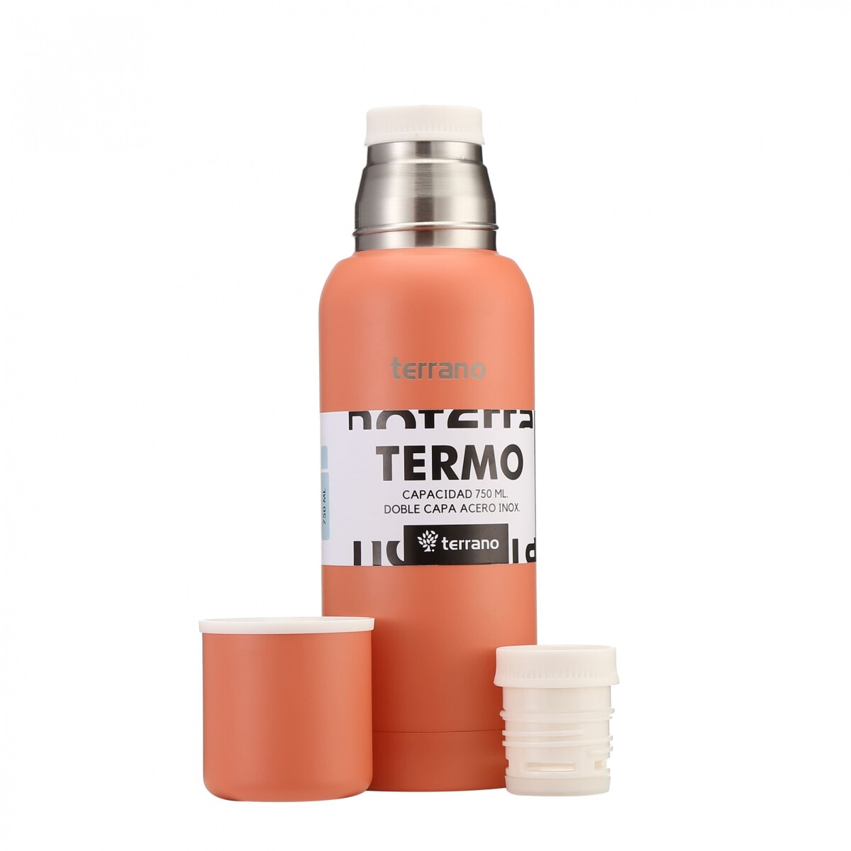 TERMO TERRANO SLIM 750ML - CORAL 