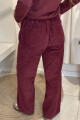 Pantalon cotidiano Bordeaux