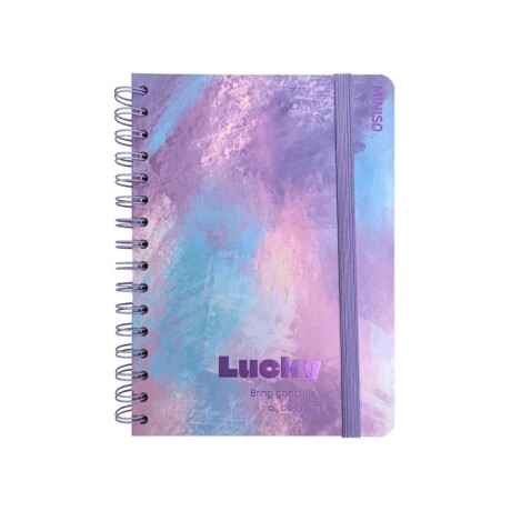 Cuaderno pastel A6 violeta