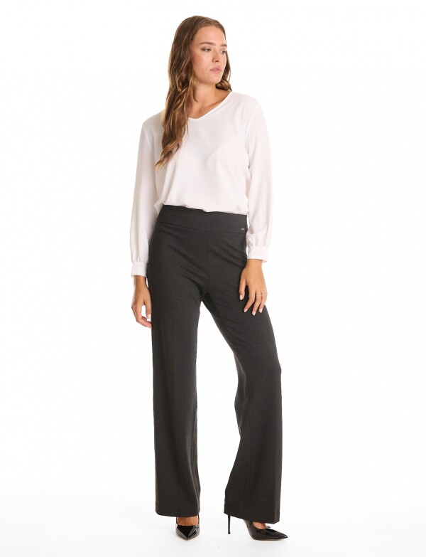 Pantalon Pull On GRIS OSCURO
