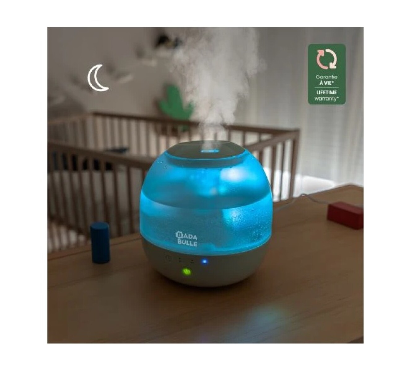 Humidificador con luz Bubble 