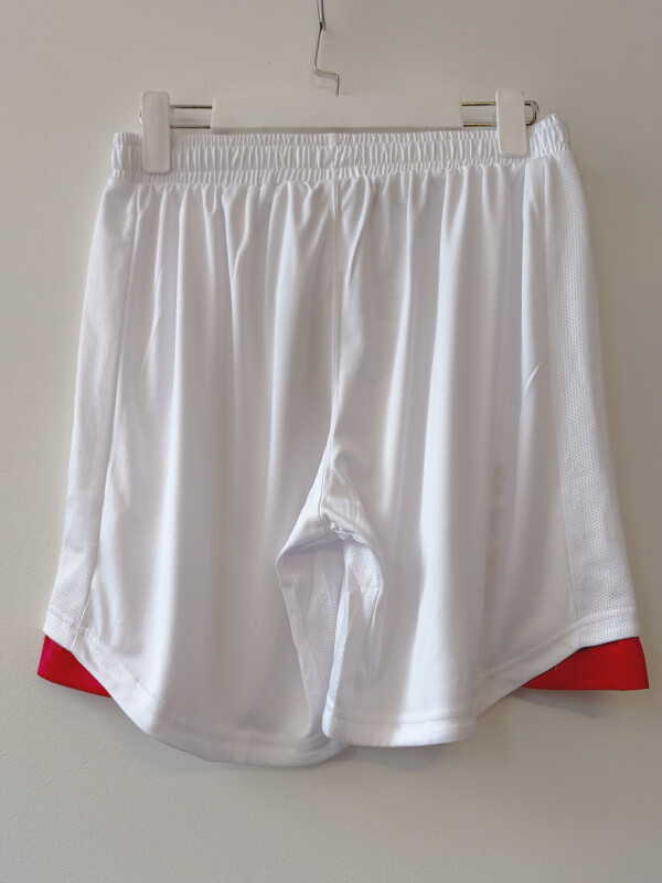 SHORT HOME HFICIAL 2025 Nacional Hombre Blanco, Rojo