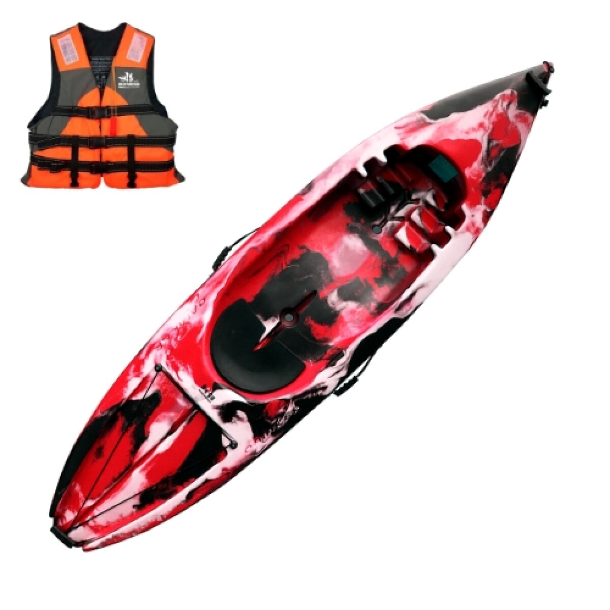Kayak Caiaker Lambari - Camo Rojo 