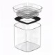 Pote hermético 150ml TRANSPARENTE