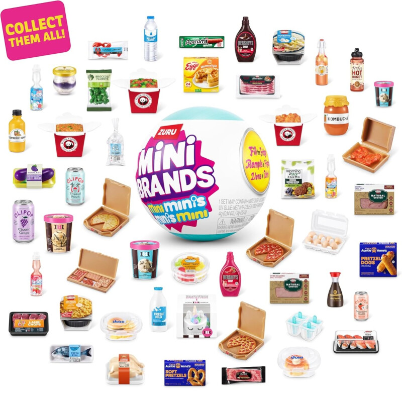 Cápsula Mini Brands Mini Minis S1 ZURU Cápsula Mini Brands Mini Minis S1 ZURU