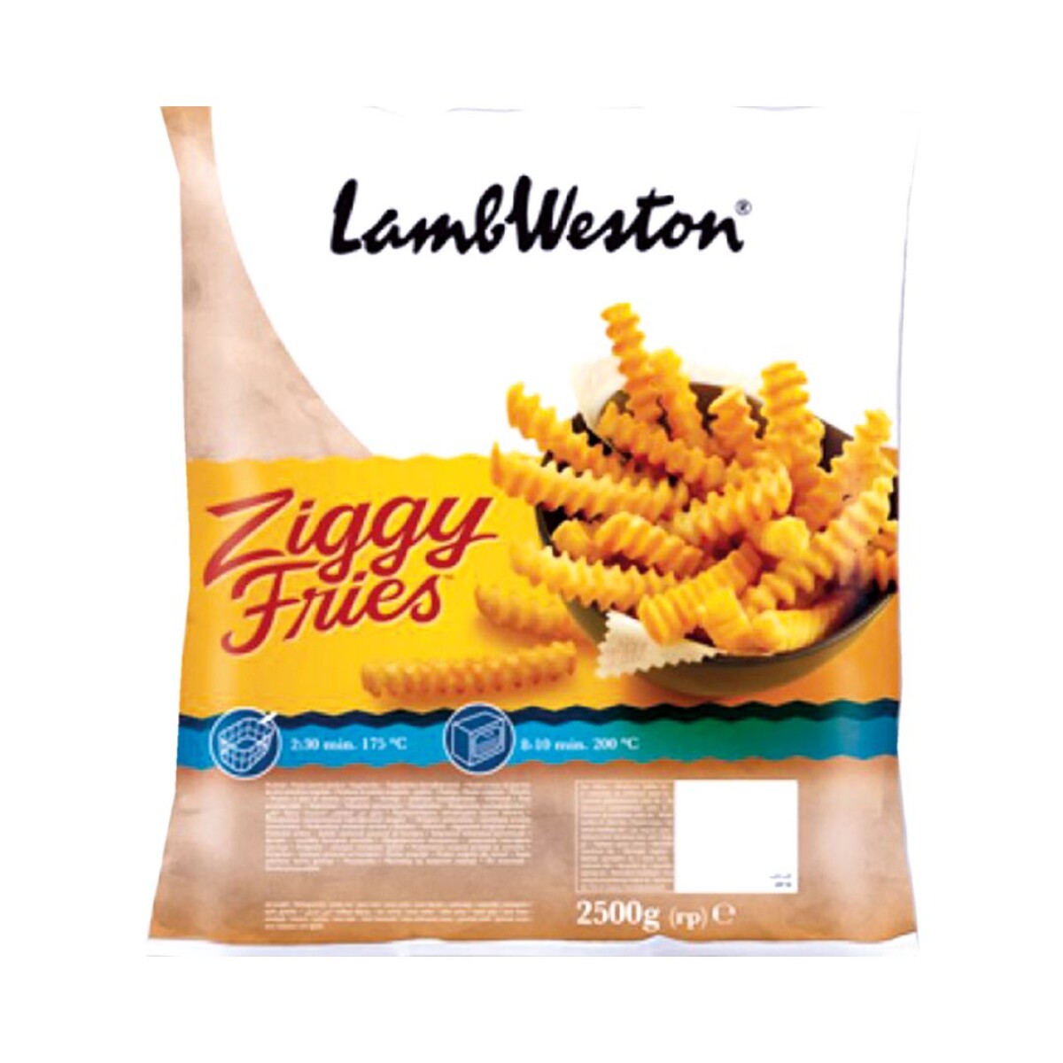 Papas onduladas Lamb Weston - 2,5 kg 