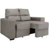 Sofa Chaise Louise 2 cuerpos color Gris Sofa Chaise Louise 2 cuerpos color Gris