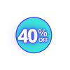 40% OFF