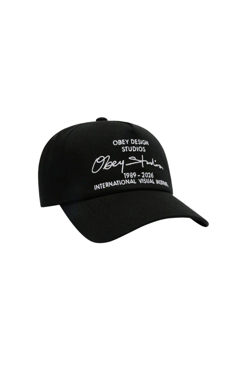 OBEY DESIGN STUDIOS 5 PANEL SB Negro