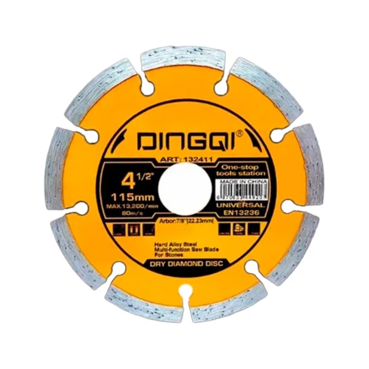 DINGQI DISCO DIAMANTADO SEGMENTADO 115 MMx1.2MMx22.2MM 