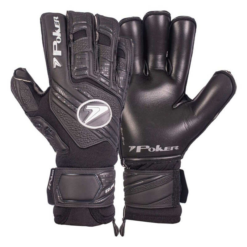 Guantes Golero Poker Profesional Campo Eclipse Negro-negro