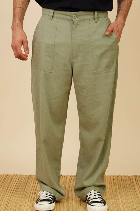 PANTALON CATTON RUSTY Verde