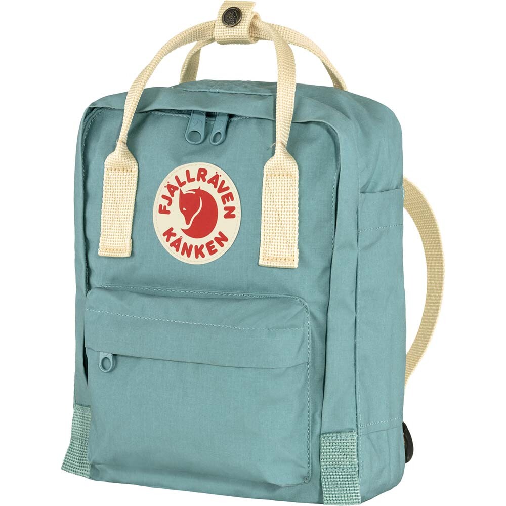 Mochila Fjallraven Kanken Mini Unisex Sky Blue-Light Oak