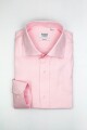 Camisa Annoni Italian Collar Dobby Rosa