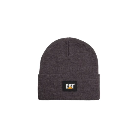 GORRO CATERPILLAR LABEL CUFF BEANIE Dark Heather Grey