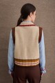 CHALECO CUTIE Beige