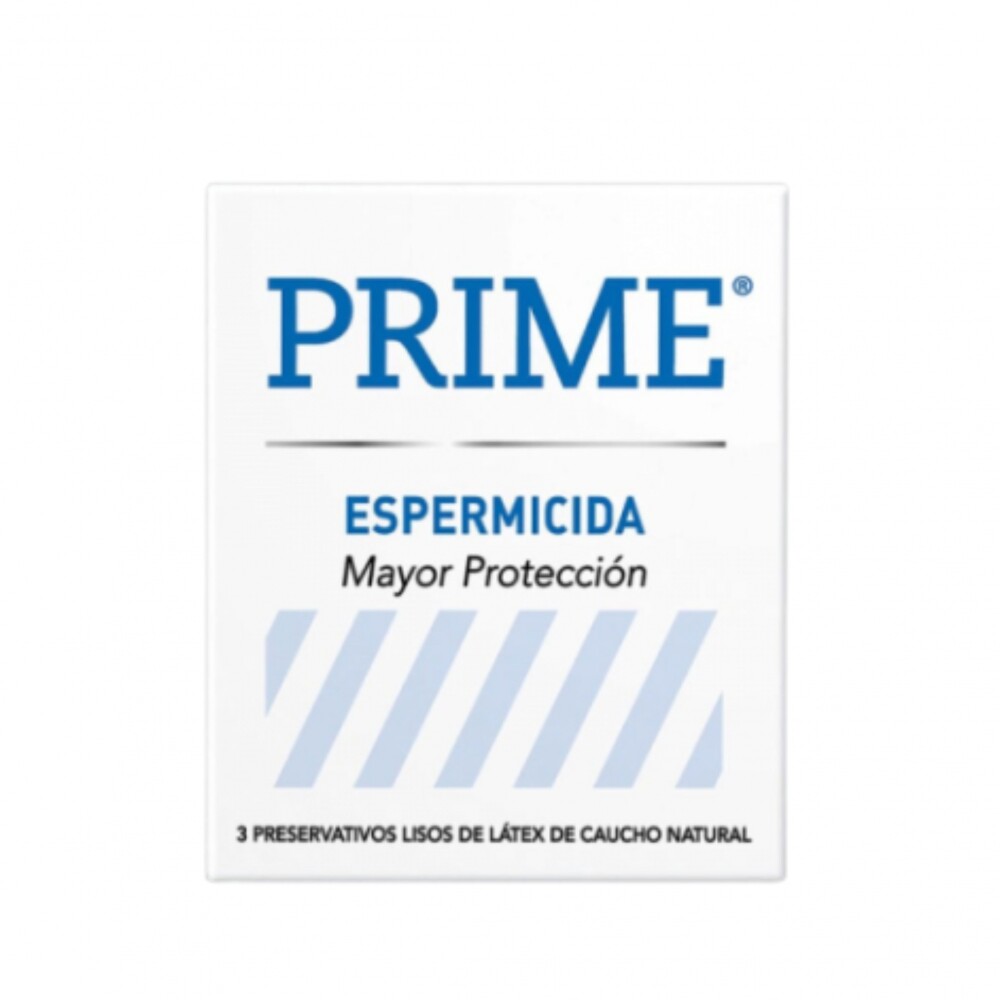 PRIME ESPERMICIDA PRESERV. CJ X 3 UNID. única
