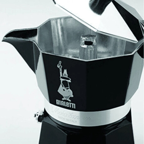 Cafetera Moka Express Negra 130ml 3 Tazas Bialetti Cafetera Moka Express Negra 130ml 3 Tazas Bialetti