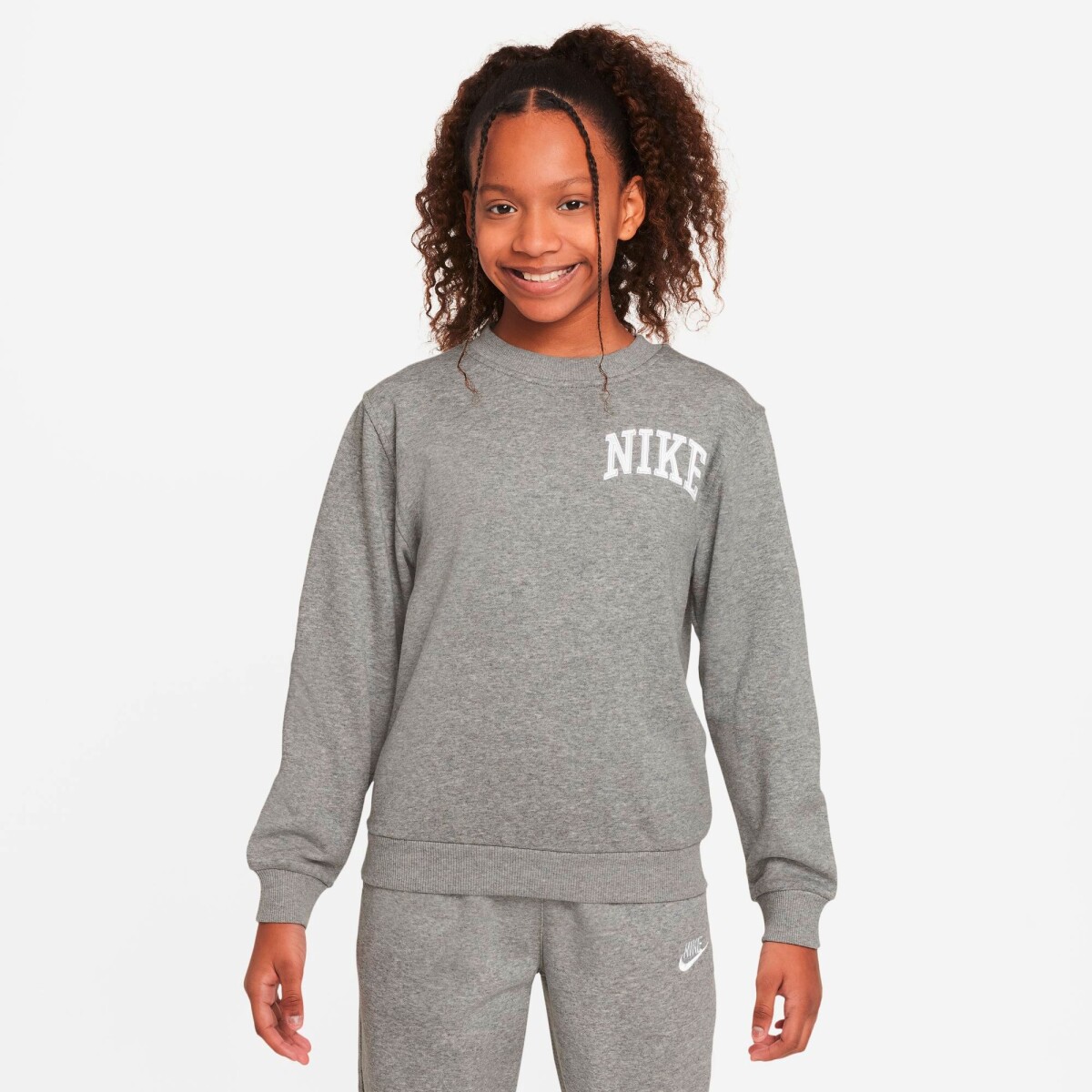 Abrigo Nike Sportswear Club de Niños - Gris 