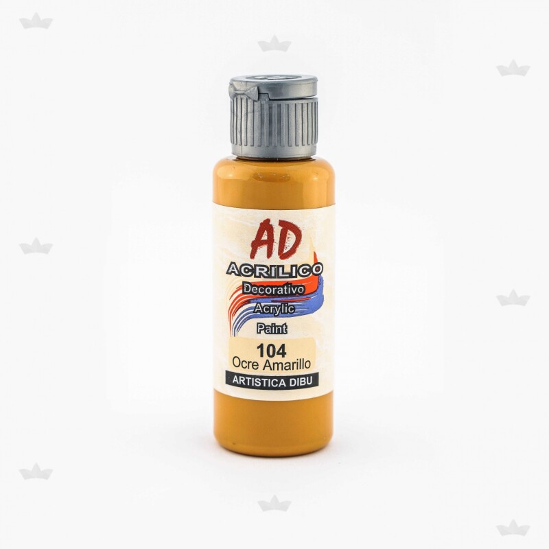 ACRILICO DECORATIVO OCRE AMARILLO 60 ML ACRILICO DECORATIVO OCRE AMARILLO 60 ML