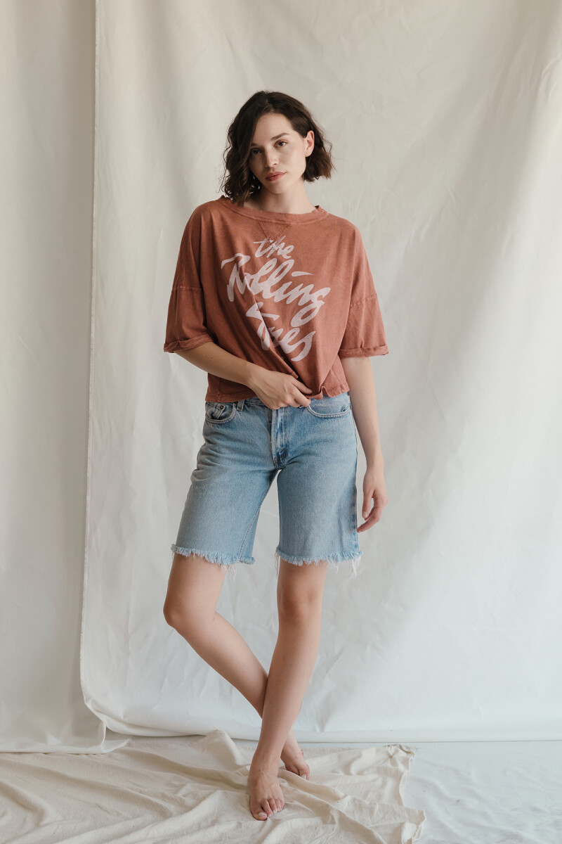 CAMISETA ROLLING Gris